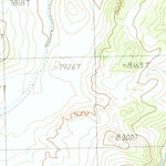 United States Geological Survey Dome Hill, CA-NV (1989, 24000-Scale) digital map