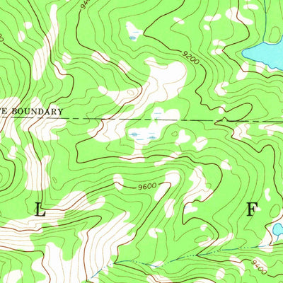 United States Geological Survey Dome Lake, WY (1964, 24000-Scale) digital map