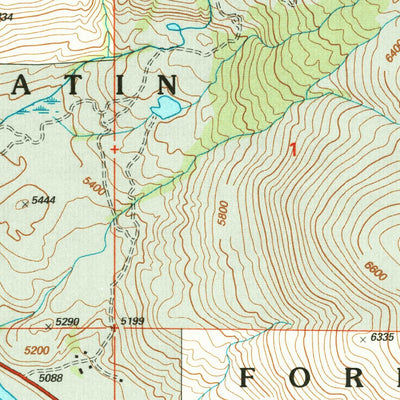 United States Geological Survey Dome Mountain, MT (2000, 24000-Scale) digital map