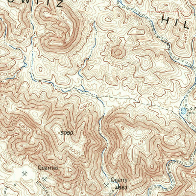 United States Geological Survey Dome Peak, TX (1964, 24000-Scale) digital map
