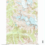 United States Geological Survey Dome Peak, WA (1999, 24000-Scale) digital map