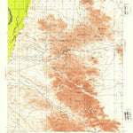 United States Geological Survey Dome Rock Mountains, AZ-CA (1933, 62500-Scale) digital map