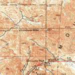 United States Geological Survey Dome Rock Mountains, AZ-CA (1933, 62500-Scale) digital map