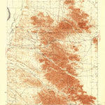United States Geological Survey Dome Rock Mountains, AZ-CA (1940, 62500-Scale) digital map