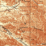 United States Geological Survey Dome Rock Mountains, AZ-CA (1940, 62500-Scale) digital map