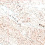 United States Geological Survey Dome Rock Mountains SW, AZ (1971, 24000-Scale) digital map