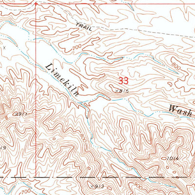 United States Geological Survey Dome Rock Mountains SW, AZ (1971, 24000-Scale) digital map