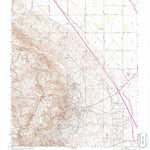 United States Geological Survey Domengine Ranch, CA (1956, 24000-Scale) digital map