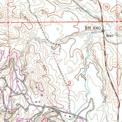 United States Geological Survey Domengine Ranch, CA (1956, 24000-Scale) digital map