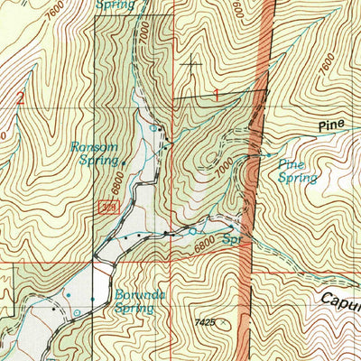 United States Geological Survey Domingo Peak, NM (2004, 24000-Scale) digital map