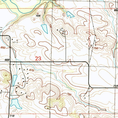 United States Geological Survey Donahue, IA (1991, 24000-Scale) digital map