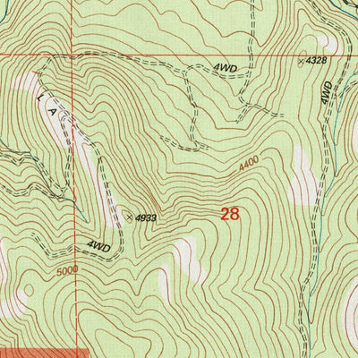 United States Geological Survey Donaldson Creek, OR (1999, 24000-Scale) digital map