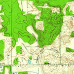 United States Geological Survey Donaldson, IN (1958, 24000-Scale) digital map