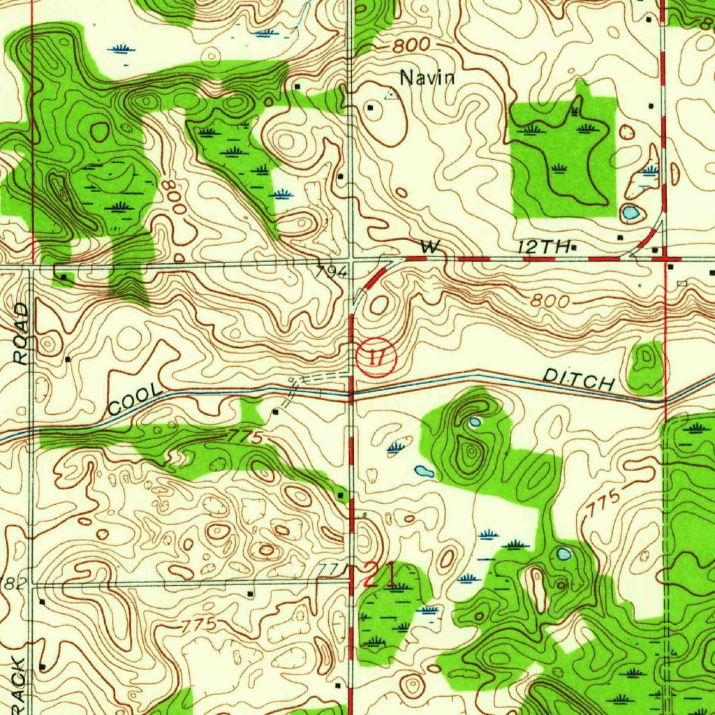 Donaldson, IN (1958, 24000-Scale) Map by United States Geological ...