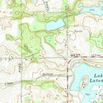 United States Geological Survey Donaldson, IN (1972, 24000-Scale) digital map