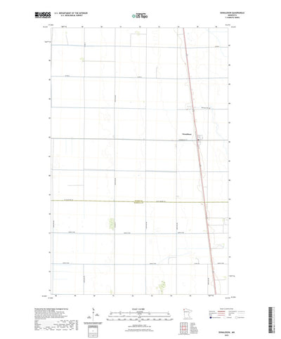 United States Geological Survey Donaldson, MN (2022, 24000-Scale) digital map