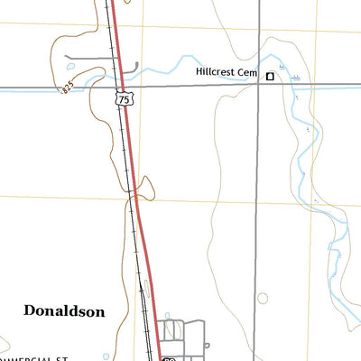United States Geological Survey Donaldson, MN (2022, 24000-Scale) digital map