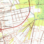 United States Geological Survey Donaldsonville, LA (1965, 62500-Scale) digital map