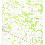 United States Geological Survey Donalsonville East, GA (1974, 24000-Scale) digital map