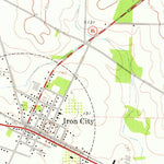 United States Geological Survey Donalsonville East, GA (1974, 24000-Scale) digital map