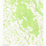 United States Geological Survey Donalsonville NE, GA (1974, 24000-Scale) digital map