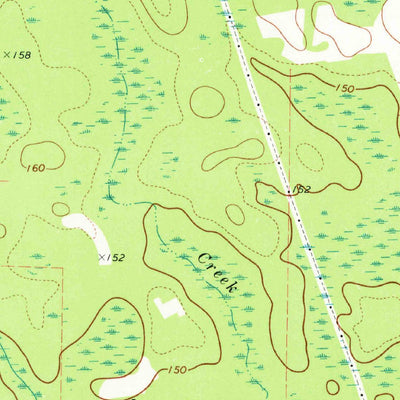 United States Geological Survey Donalsonville NE, GA (1974, 24000-Scale) digital map