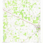 United States Geological Survey Donalsonville West, GA-AL (1974, 24000-Scale) digital map