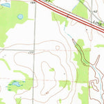 United States Geological Survey Donalsonville West, GA-AL (1974, 24000-Scale) digital map