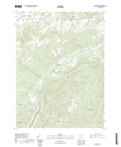 United States Geological Survey Donation, PA (2023, 24000-Scale) digital map