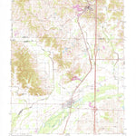 United States Geological Survey Dongola, IL (1966, 24000-Scale) digital map