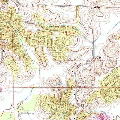 United States Geological Survey Dongola, IL (1966, 24000-Scale) digital map