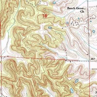 Dongola, IL (1996, 24000-Scale) Map by United States Geological Survey ...