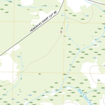 United States Geological Survey Dongola, SC (2020, 24000-Scale) digital map