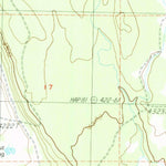 United States Geological Survey Donica Mountain, CA (1990, 24000-Scale) digital map