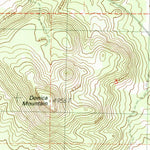 United States Geological Survey Donica Mountain, CA (1990, 24000-Scale) digital map