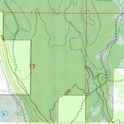 United States Geological Survey Donica Mountain, CA (1993, 24000-Scale) digital map