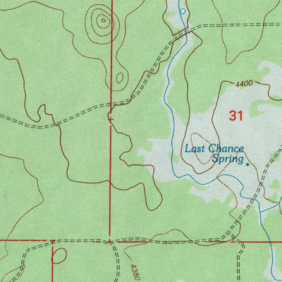 United States Geological Survey Donica Mountain, CA (1993, 24000-Scale) digital map