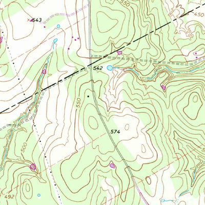 United States Geological Survey Donie, TX (1965, 24000-Scale) digital map