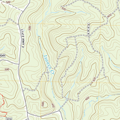 United States Geological Survey Doniphan North, MO (2021, 24000-Scale) digital map