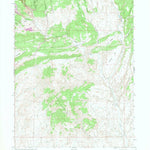 United States Geological Survey Donkey Flat, UT (1965, 24000-Scale) digital map