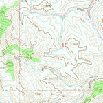 United States Geological Survey Donkey Flat, UT (1965, 24000-Scale) digital map