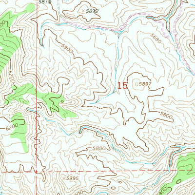 United States Geological Survey Donkey Flat, UT (1965, 24000-Scale) digital map