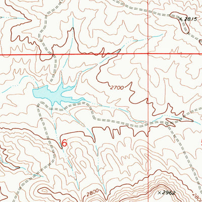 United States Geological Survey Donleys Reservoir, MT (1968, 24000-Scale) digital map