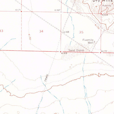 United States Geological Survey Donna Schee Peak, NV (1966, 62500-Scale) digital map