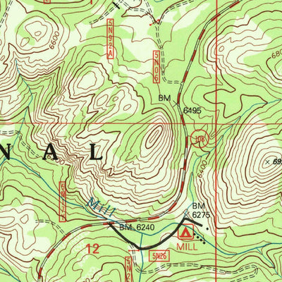 United States Geological Survey Donnell Lake, CA (2001, 24000-Scale) digital map
