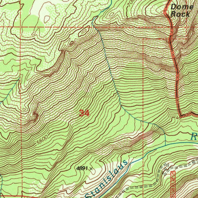 United States Geological Survey Donnell Lake, CA (2001, 24000-Scale) digital map