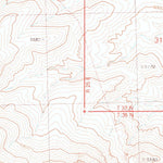 United States Geological Survey Donnelly Creek, NV (1980, 24000-Scale) digital map