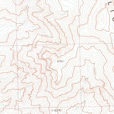 United States Geological Survey Donnelly Creek, NV (1980, 24000-Scale) digital map