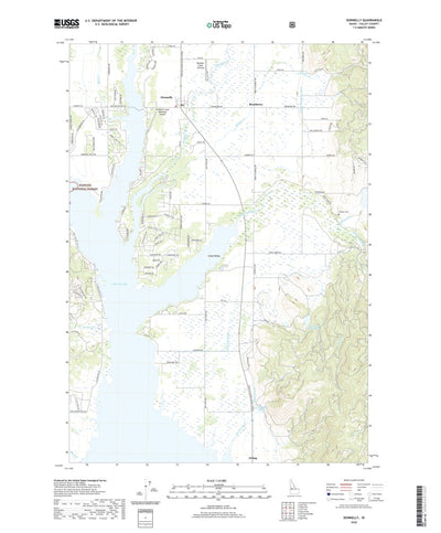 United States Geological Survey Donnelly, ID (2020, 24000-Scale) digital map