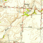 United States Geological Survey Donnelsville, OH (1955, 24000-Scale) digital map